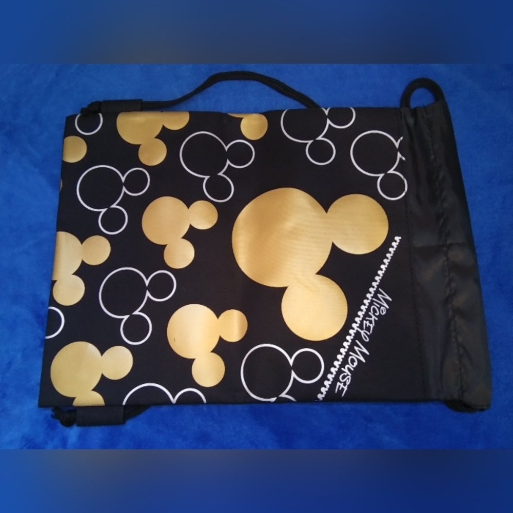 Mickey Drawstring Backpack/Wallet Set - Picture 4 of 5